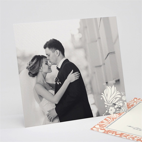 Remerciement mariage Liberty réf.N311195