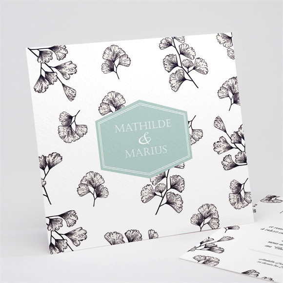 Faire-part mariage Univers retro réf.N311196