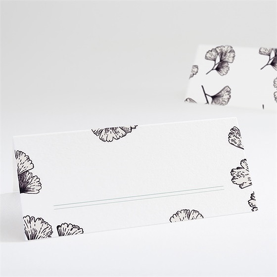 Marque-place mariage univers retro