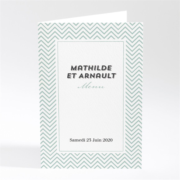 Menu mariage Pop Art réf.N401757