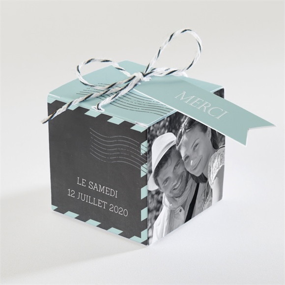 Boîte de dragées mariage Ecrire notre Histoire réf.N34083