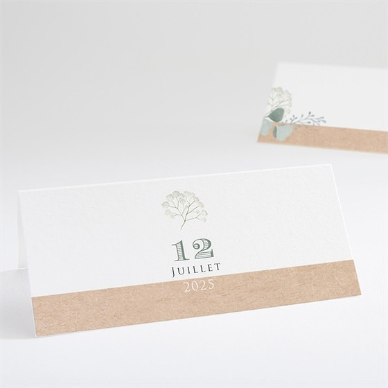 Marque-place mariage bonheur