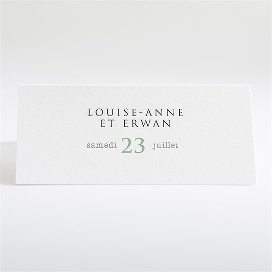 Marque-place mariage poésie et photo