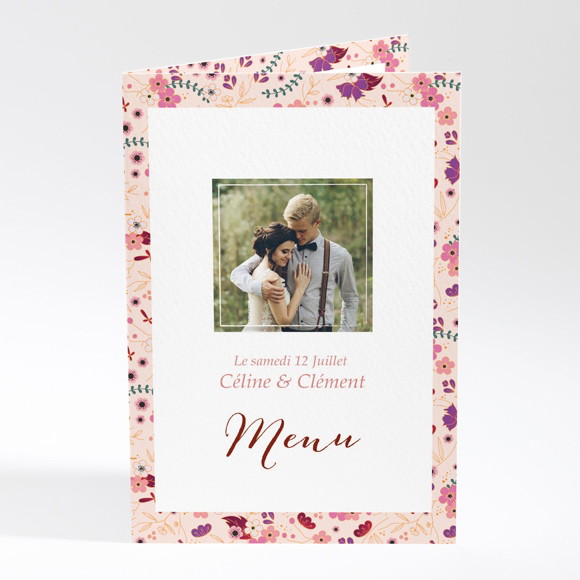 Menu mariage Esperluette Liberty réf.N401795