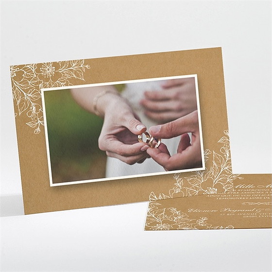 Remerciement mariage belle découverte