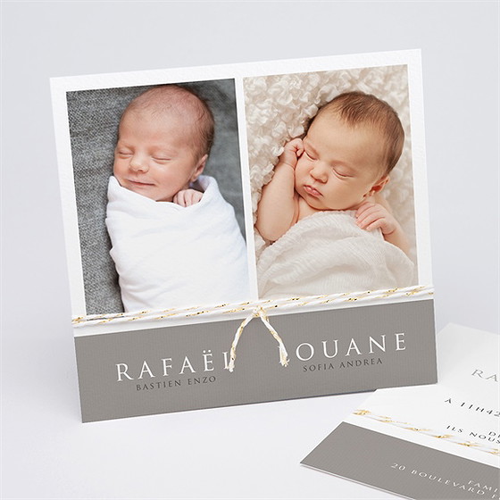 Faire-part naissance eux