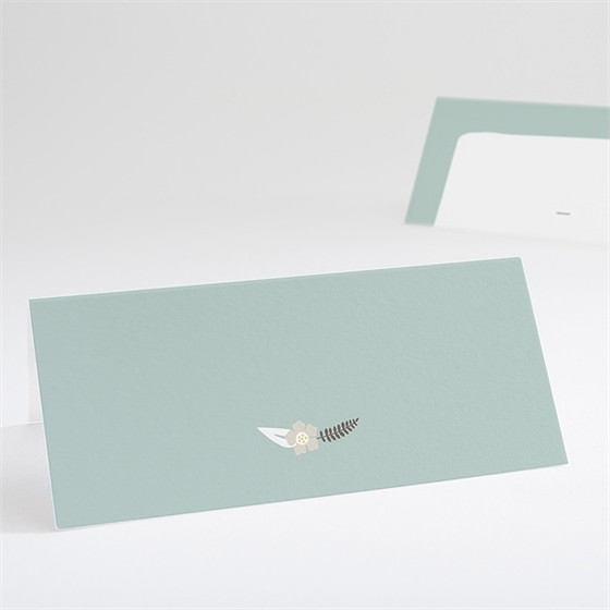 Marque-place baptême alphabet original