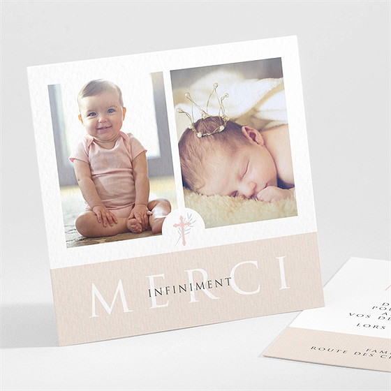 Remerciement baptême poésie minimaliste