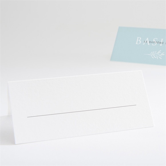 Marque-place baptême Filigrane pastel réf.N440659