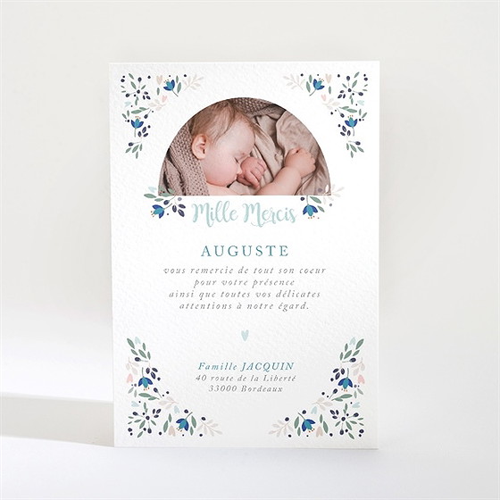 Remerciement baptême confidences