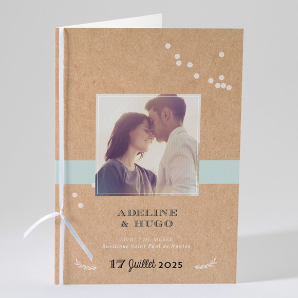 Livret de messe mariage Petite cocotte réf.N49116