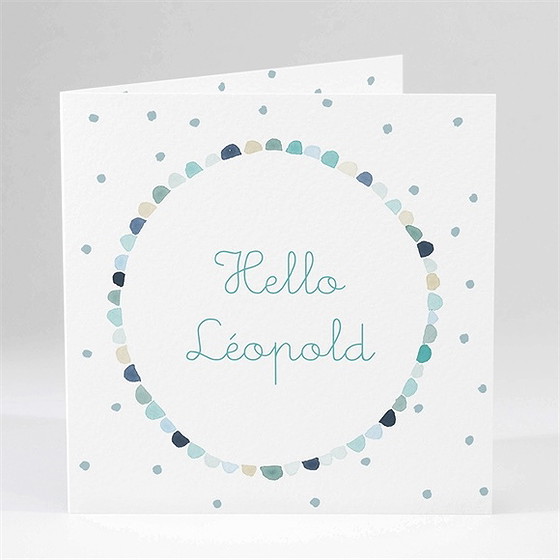 Faire-part naissance leopold