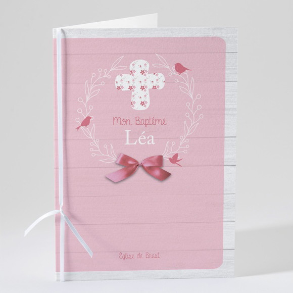Livret de messe baptême Jolie composition réf.N49124
