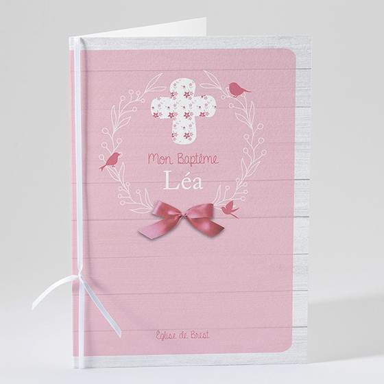 Livret de messe baptême jolie composition