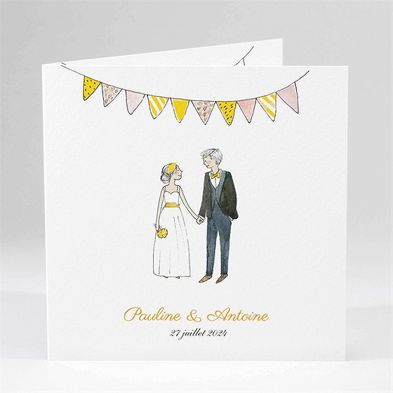 Faire-part mariage connivence