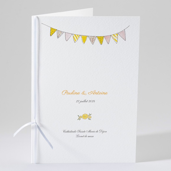 Livret de messe mariage Connivence réf.N49142