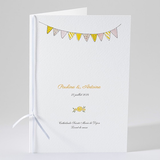 Livret de messe mariage connivence