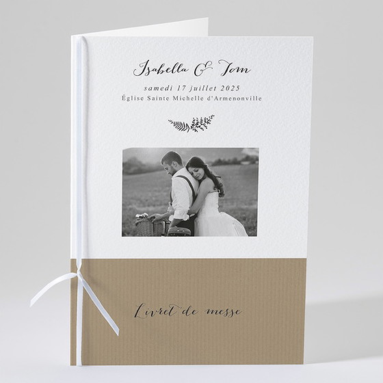 Livret de messe mariage amour toujours