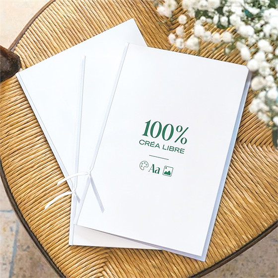 Livret de messe baptême vierge de 15,2 x 21,5 cm