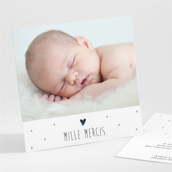 Remerciement naissance Mon joli Panda réf.N30153