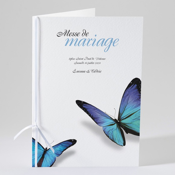 Livret de messe mariage Poétique et original réf.N49157