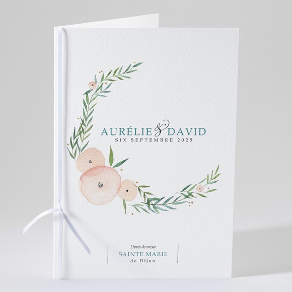 Livret de messe mariage Printemps! réf.N49161