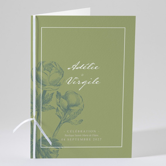 Livret de messe mariage Intemporel réf.N49163