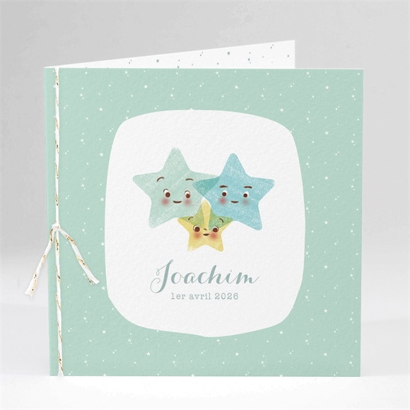 Faire-part naissance Ma tribu verte réf.N451116