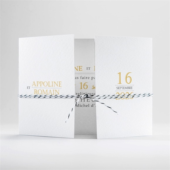 Faire-part mariage Doux plaisir réf.N70172