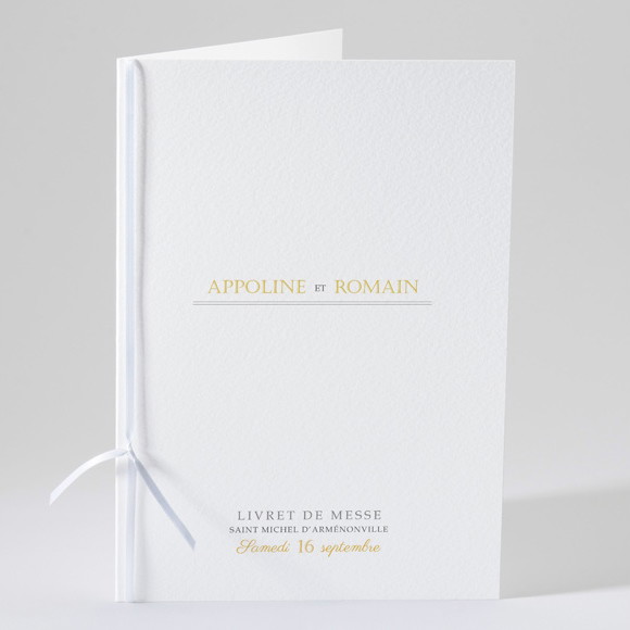 Livret de messe mariage Doux plaisir réf.N49168