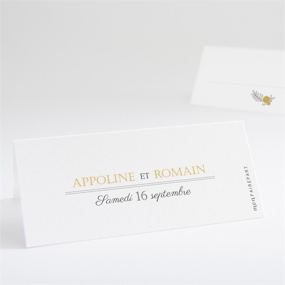 Marque-place mariage Doux plaisir réf.N440680