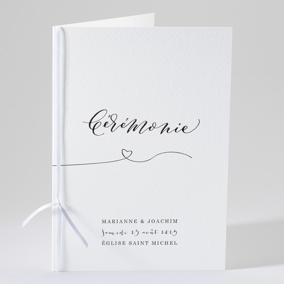 Livret de messe mariage Dis moi Oui! réf.N49170