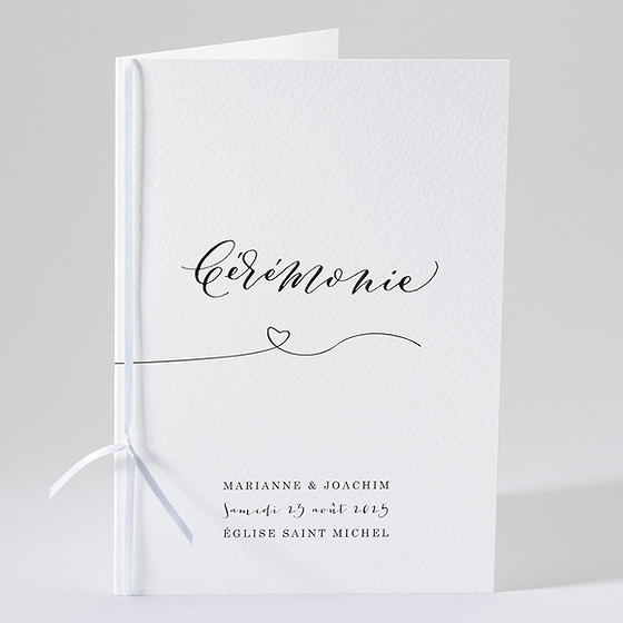 Livret de messe mariage dis moi oui!