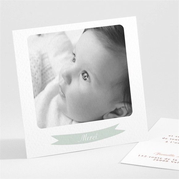 Remerciement naissance Mister Renard réf.N30166