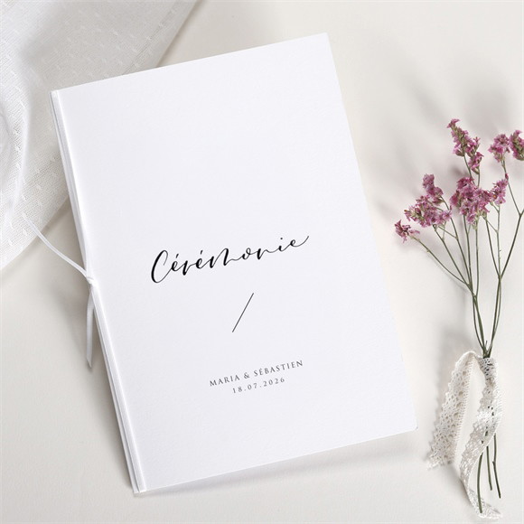 Livret de messe mariage Elle a dit Oui réf.N49173