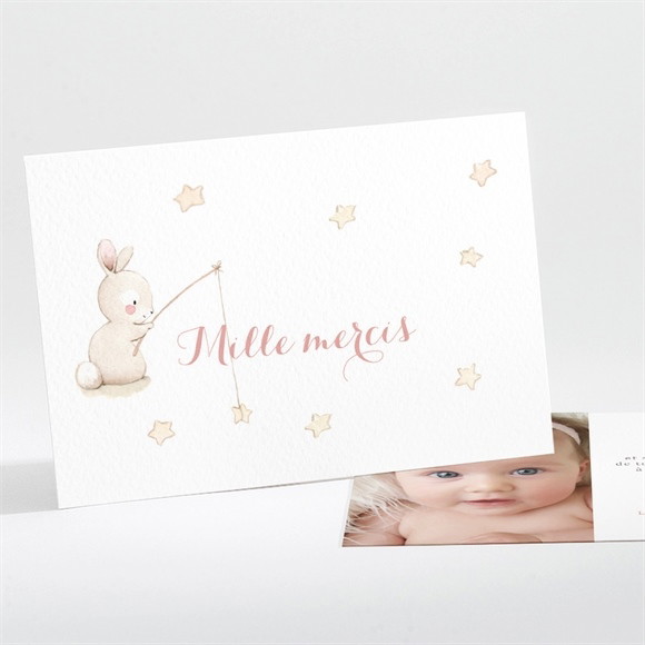 Remerciement naissance Pêcheur d'étoile réf.N111227