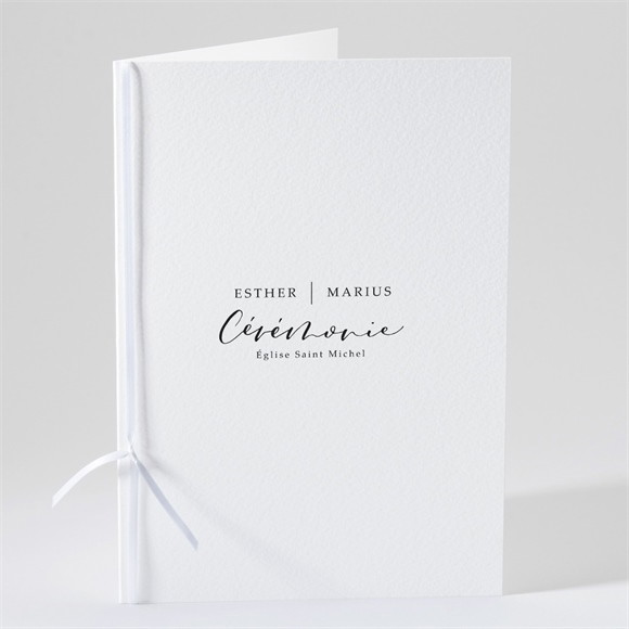 Livret de messe mariage Liés pour toujours réf.N49174