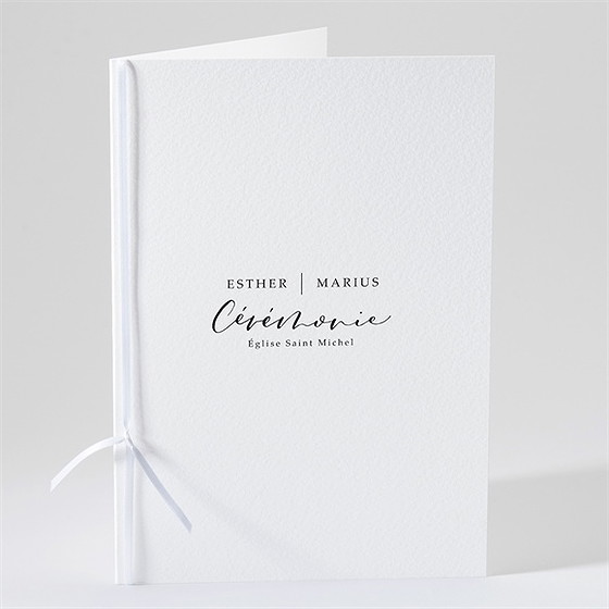 Livret de messe mariage liés pour toujours