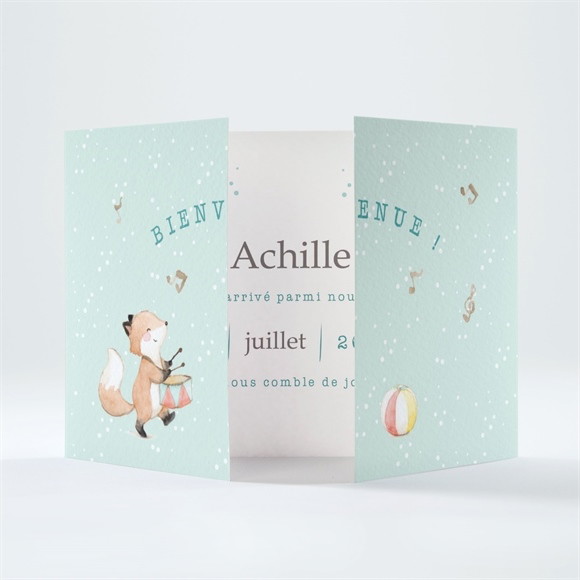 Faire-part naissance Ma jolie fanfare réf.N70173