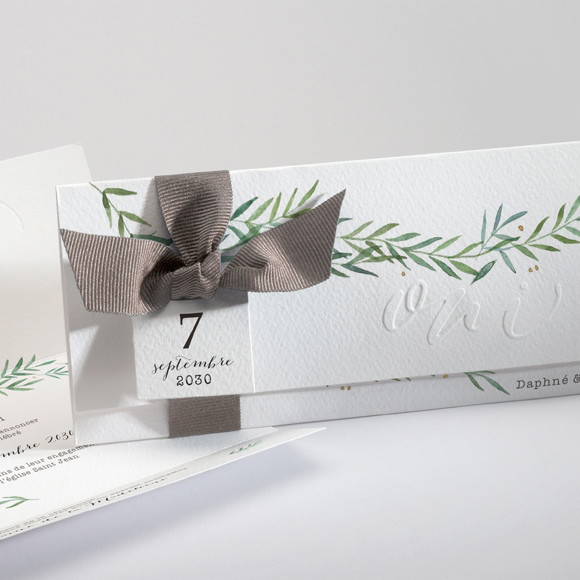 Faire-part mariage Oui ! réf.N94117