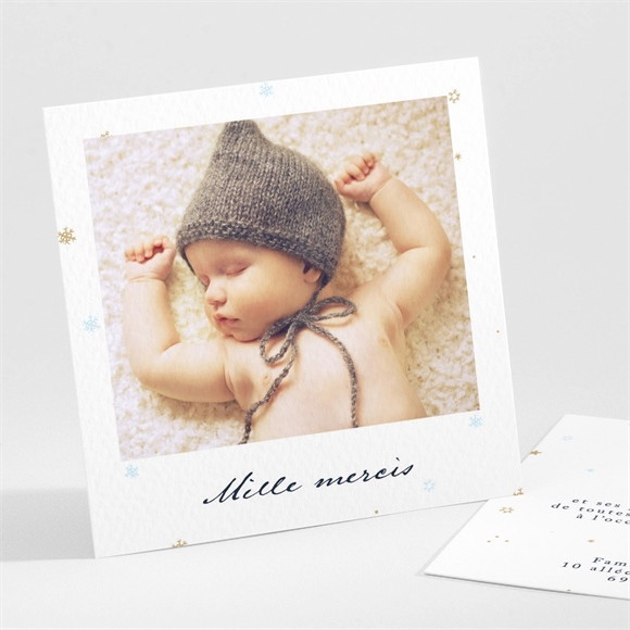 Remerciement naissance Étoile réf.N30177