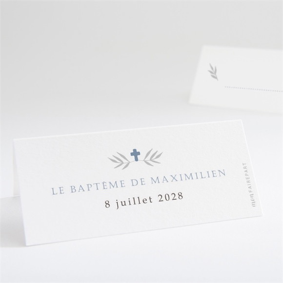 Marque-place baptême Mosaïque de photos réf.N440690