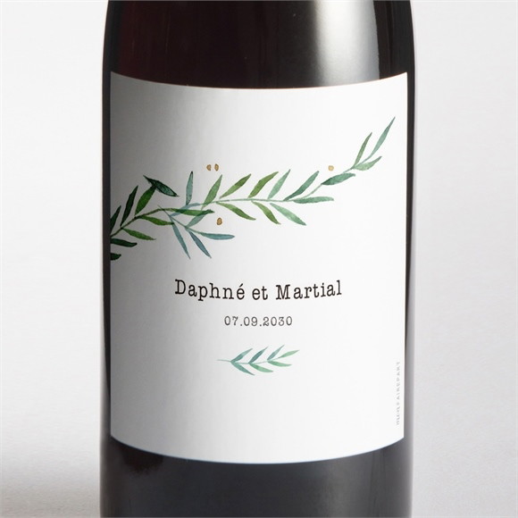 Etiquette de bouteille mariage Oui ! réf.N3001512