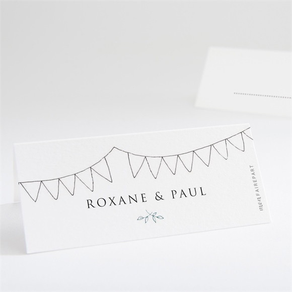 Marque-place mariage Belle couronne réf.N440700