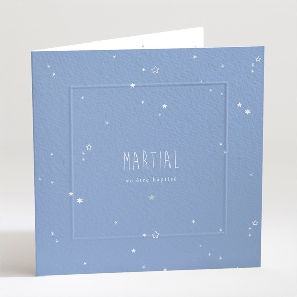 Faire-part de baptême Cadre et motifs réf.N451132