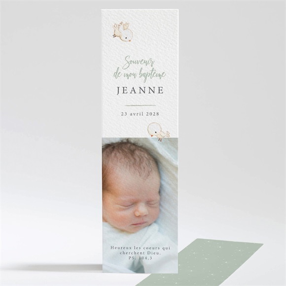 Signet baptême Tendre Scène réf.N20147