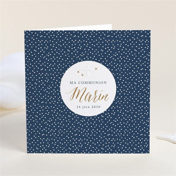 Faire-part communion Relief réf.N451139