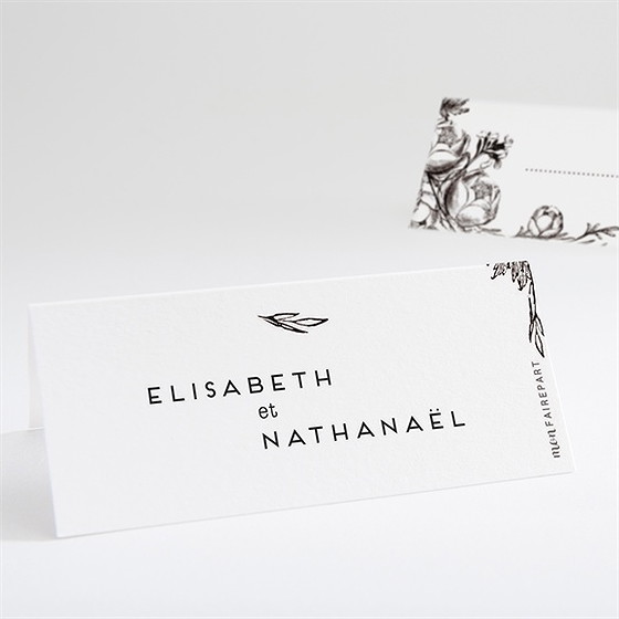 Marque-place mariage tout en un !