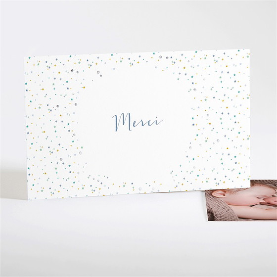 Remerciement naissance jolie constellation