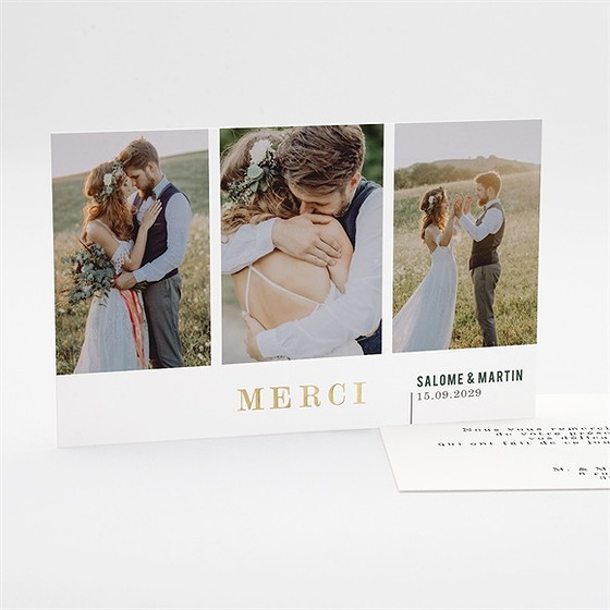 Remerciement mariage merci pour tout